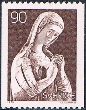 NAVIDAD 1975. ARTE SACRO SUECO. Y&T 910