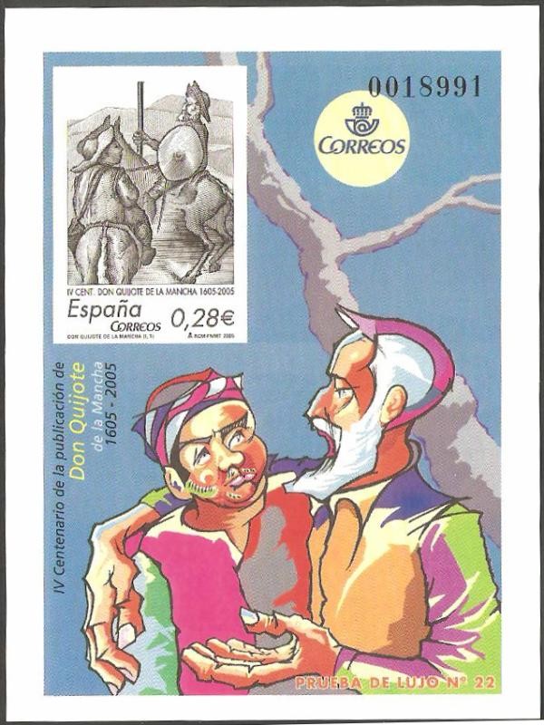 86 - Prueba Oficial, IV Centº de la publicación de El Quijote