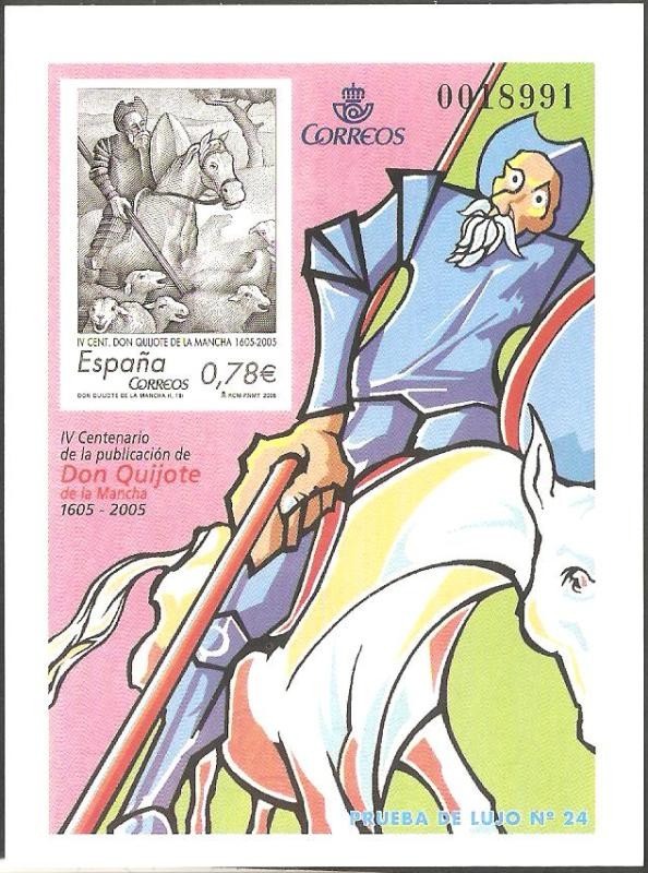88 - Prueba Oficial, IV Centº de la publicación de El Quijote