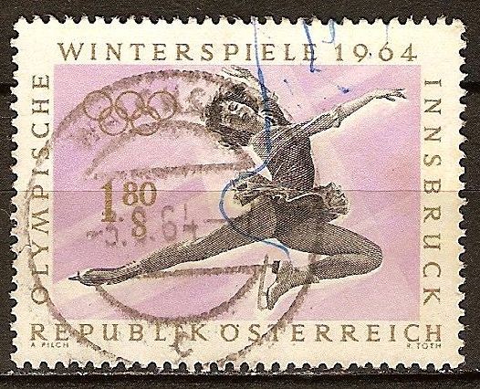 Juegos Olímpicos de Invierno 1964,en Innsbruck. Patinaje artístico.