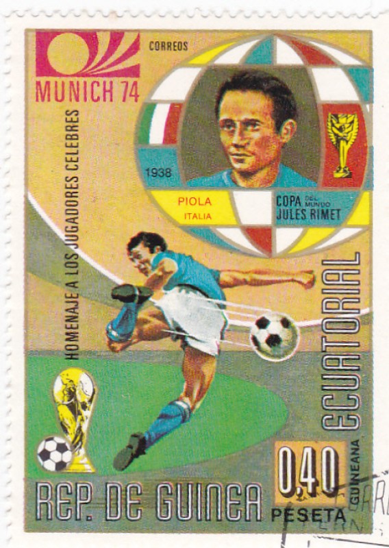 Mundial de futbol-Munich 74 homenaje a jugadores celebres