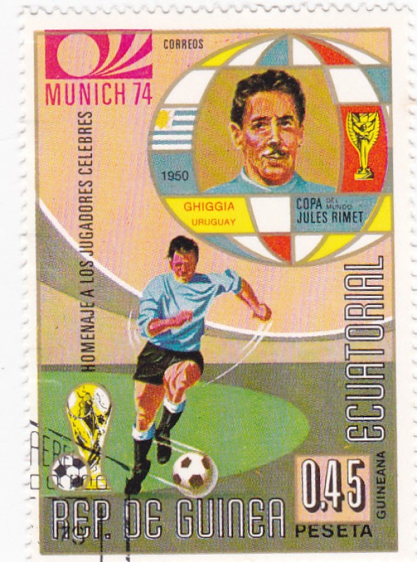 Mundial de futbol-Munich 74 homenaje a jugadores celebres