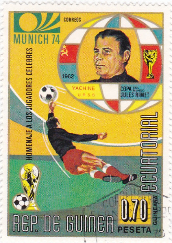 Mundial de futbol-Munich 74 homenaje a jugadores celebres