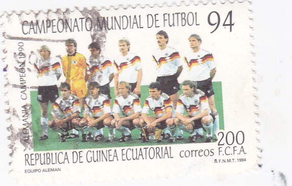 Mundial de futbol-94  equipo aleman