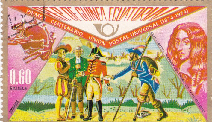 primer centenario union postal universal(1874-1974)
