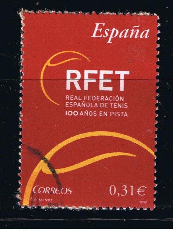 Edifil  4433  Centenario de la Real Federación Española de Tenis.  