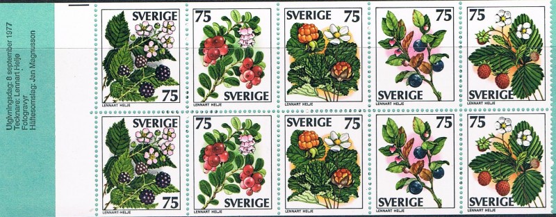 BAYAS SILVESTRES. Y&T Nº 975-79