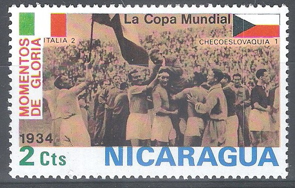 Momentos de gloria. Copa Mundial de 1934.