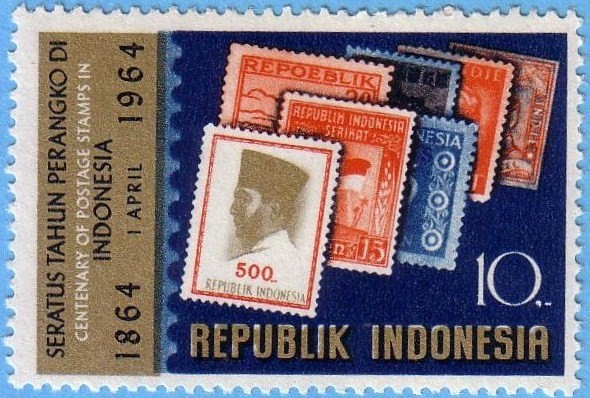 Centenary of Postage Stamps in Indonesia (2)