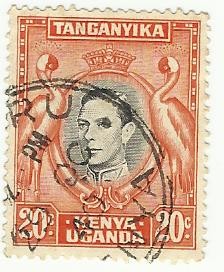Kenya Uganda Tanganika - george VI