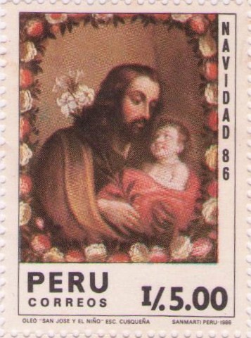 San Jose y el niño Jesús 1986
