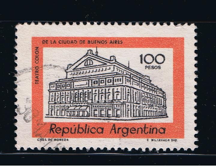 Teatro Colón de la ciudad de Buenos Aires.