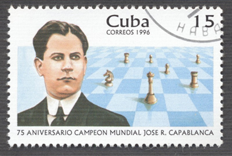 75 Aniversario campeon mundial Jose R. Capa Blanca