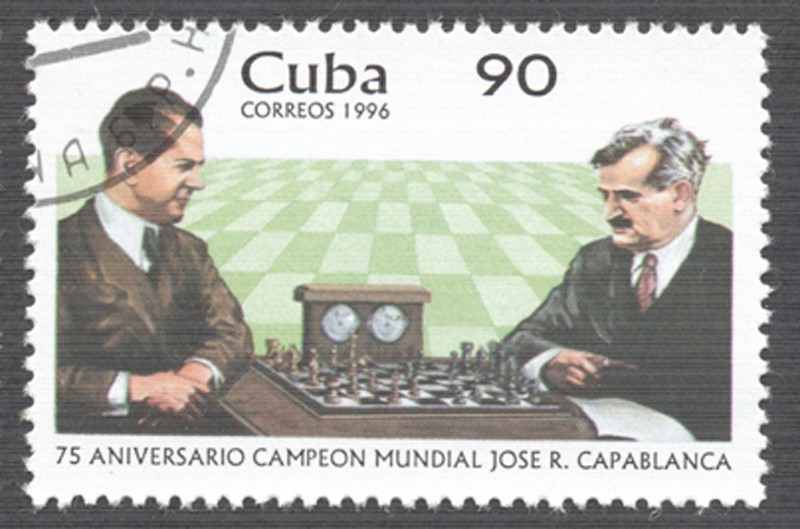 75 Aniversario campeon mundial Jose R. Capa Blanca
