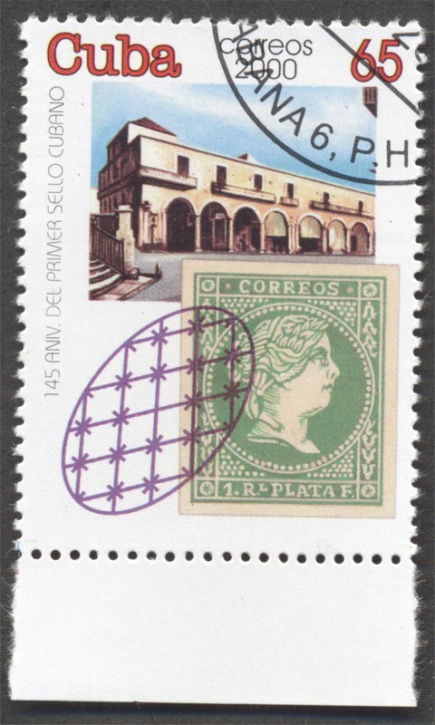 145 Aniversario del primer sello Cubano