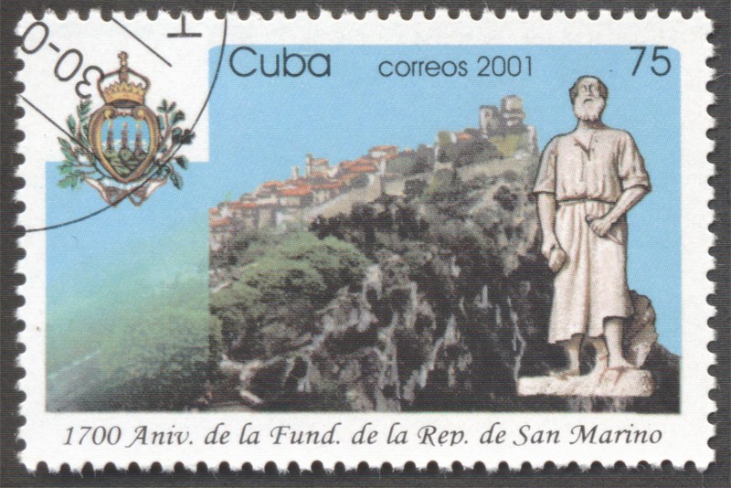 1700 Aniversario de la fundacion de la republica de San Marino 