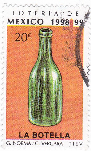 Loteria de Mexico 1998-99 -LA BOTELLA