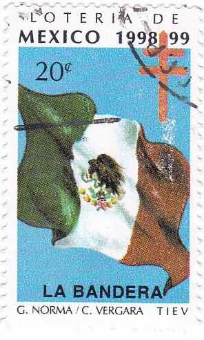 Loteria de Mexico 1998-99 -LA BANDERA