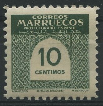 S324 - Arabesco (número de control en reverso)