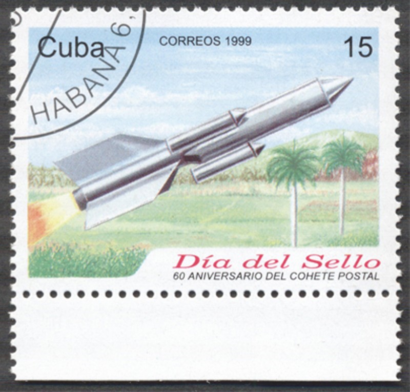 Dia del sello, 60 Aniversario del cohete postal