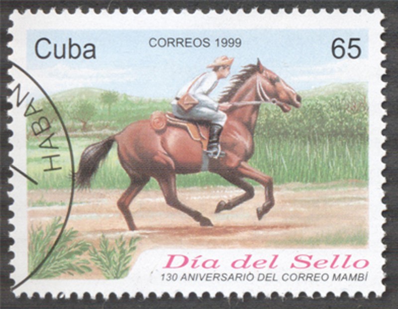 Dia del sello, 130 Aniversario del correo Mambi