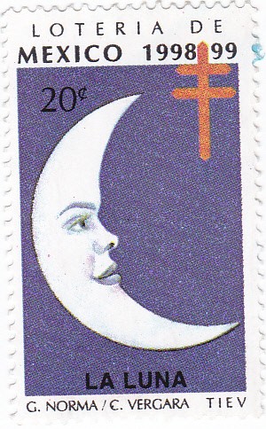 Loteria de Mexico 1998-99 -LA LUNA