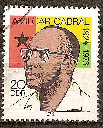 Amílcar Cabral1924-1973 (líder nacionalista de Guinea-Bissau)DDR