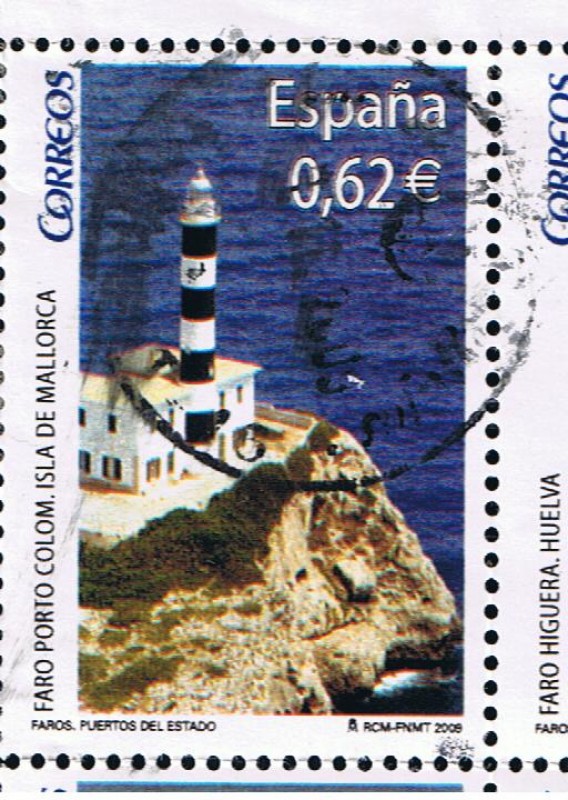 Edifil  4483 A  Faros de España 2009.  