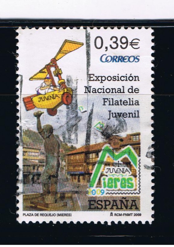 Edifil  4523  Exposición Nacional de Filatelia Juvenil. Juvenia¨ 2009.  