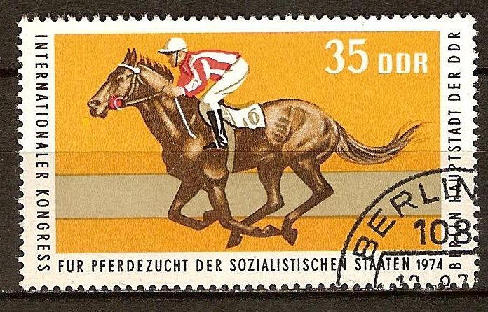 Congreso Inter, de criadores de caballos del Estado Sociallista 1974 - Berlín, (DDR).