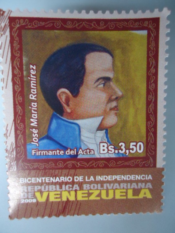 Bic.de la Ind.República Bolivariana de V/zuela(José Mª Ramirez-firmante del Acta)