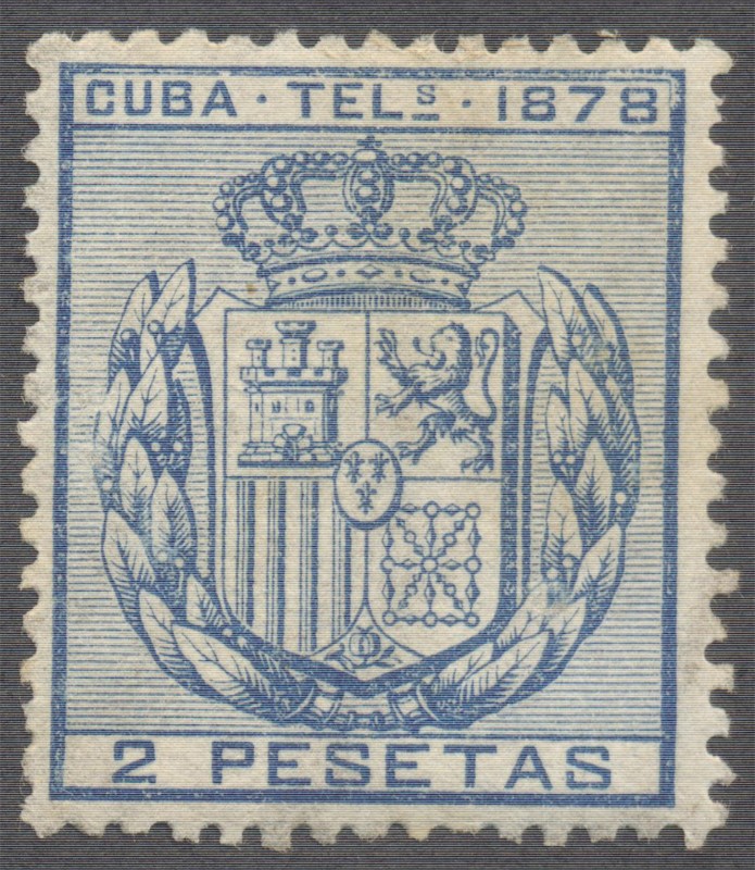 Cuba Telegrafos 1878