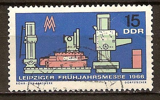 Feria de primavera.Leipzig 1966