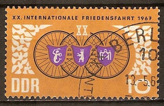 20a.Carrera Internacional de la Paz en 1967 (DDR)