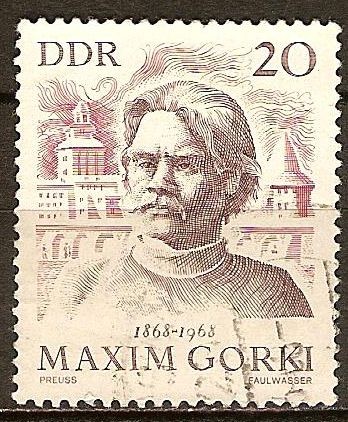 100a Cumpleaños de Máximo Gorki(escritor ruso)DDR