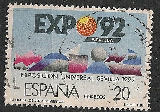 Exposición Universal de Sevilla EXPO'92. Ed 2875A