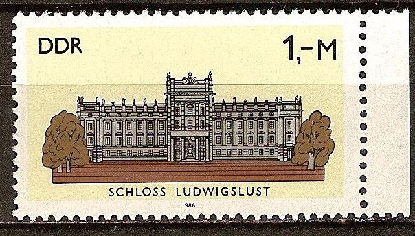 Castillo de Ludwigslust (DDR).