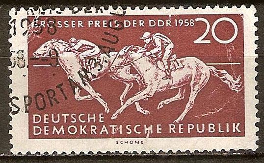 Ecuestre - Gran Premio de la DDR en 1958.