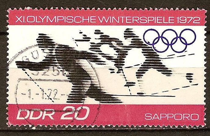 XI.Juegos Olímpicos de Invierno 1972, en Sapporo, Japón-DDR.