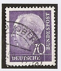 REPUBLICA FEDERAL. Presidente Theodor Heuss.