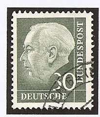 REPUBLICA FEDERAL. Presidente Theodor Heuss.