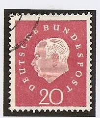 REPUBLICA FEDERAL. Presidente Theodor Heuss.