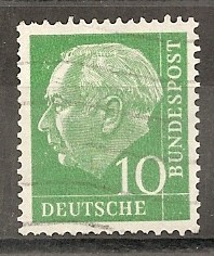 REPUBLICA FEDERAL. Presidente Theodor Heuss.