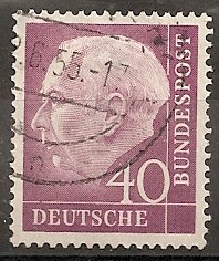 REPUBLICA FEDERAL. Presidente Theodor Heuss.