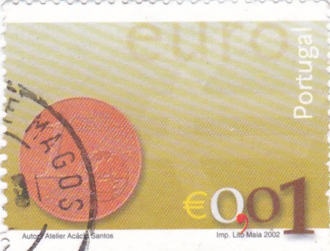 Moneda de  0,01 €