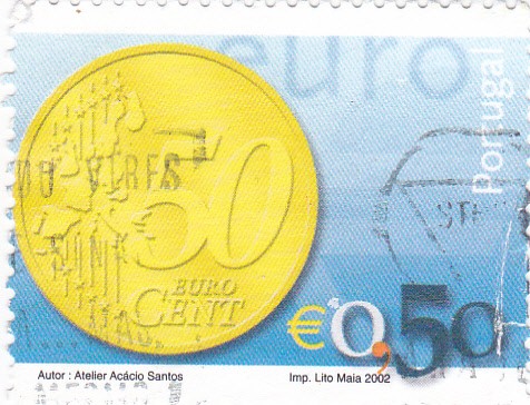 Moneda de  0,50 €