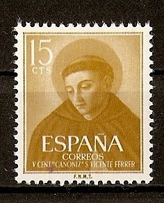 V Centenario de la canonizacion de San Vicente Ferrer.