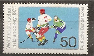 Campeonato del mundo de hockey sobre hielo.