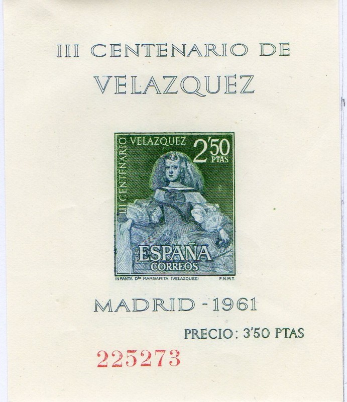 1346-  III Centenario de la muerte de Velázquez.
