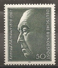 Centenario del nacimiento de Konrad Adenauer.
